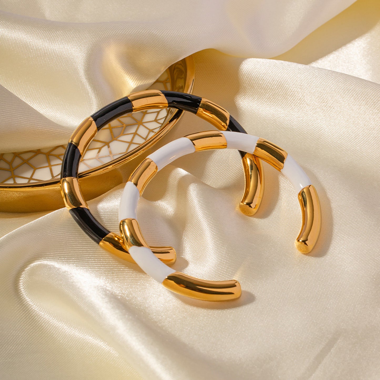 18K Gold-Plated Stainless Steel Bracelet-BT8D