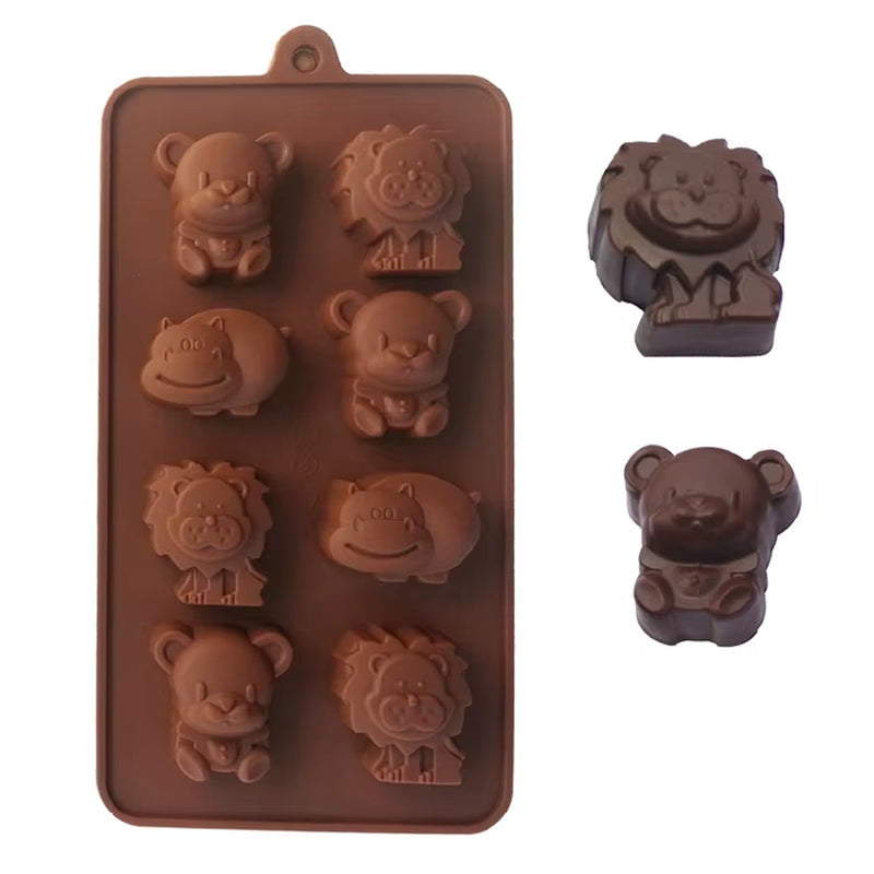 3D Silicone Rose Shape Ice Cube Maker Ice Cream Silicone Mold Ice Ball Maker Reusable Whiskey Cocktail Mould Форма Для Льда HE-BT8D