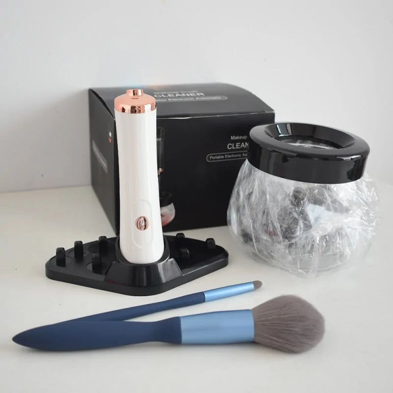 Automatic Electric Silicone Makeup Brushes Cleaning Tool-BT8D