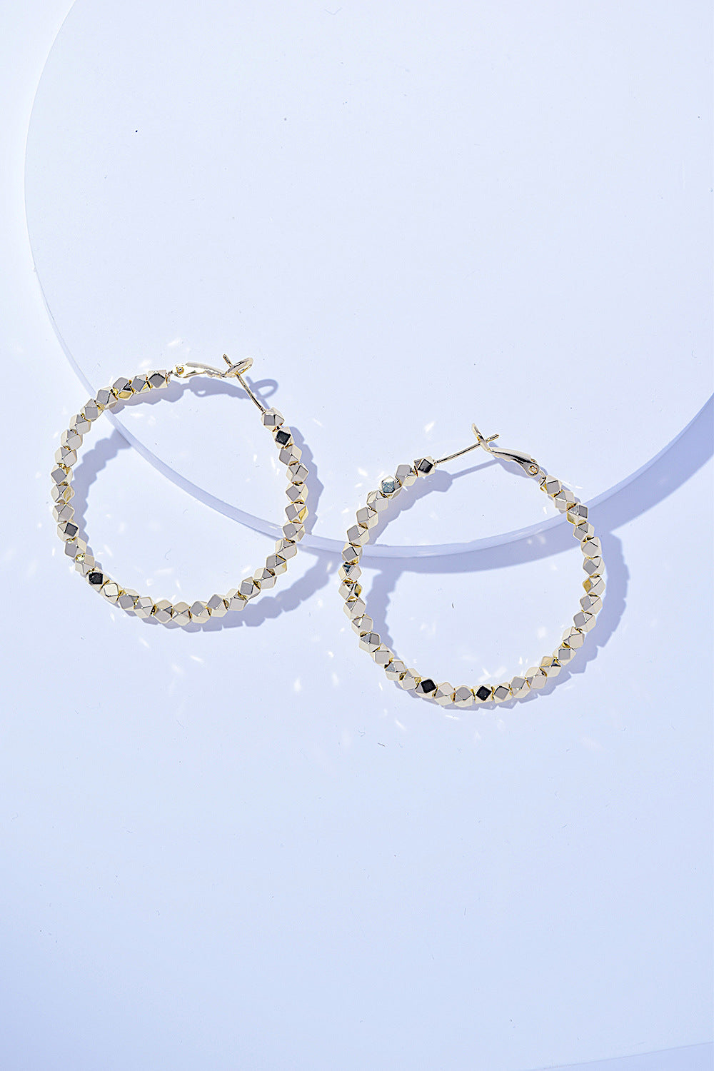 Alloy Hoop Earrings-BT8D