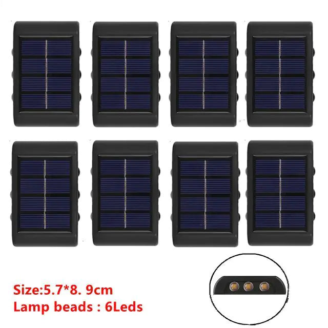 Solar LED Wall Lamp