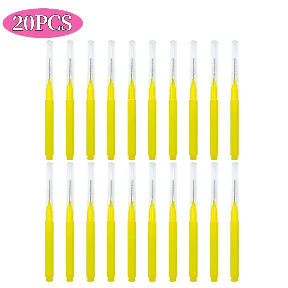 5/10/50PCS Mini Eyebrow Brush Brow Perm Brush Disposable Brow Lifting Brushes Bendable Micro Eyelash Brush Applicators Tools-BT8D
