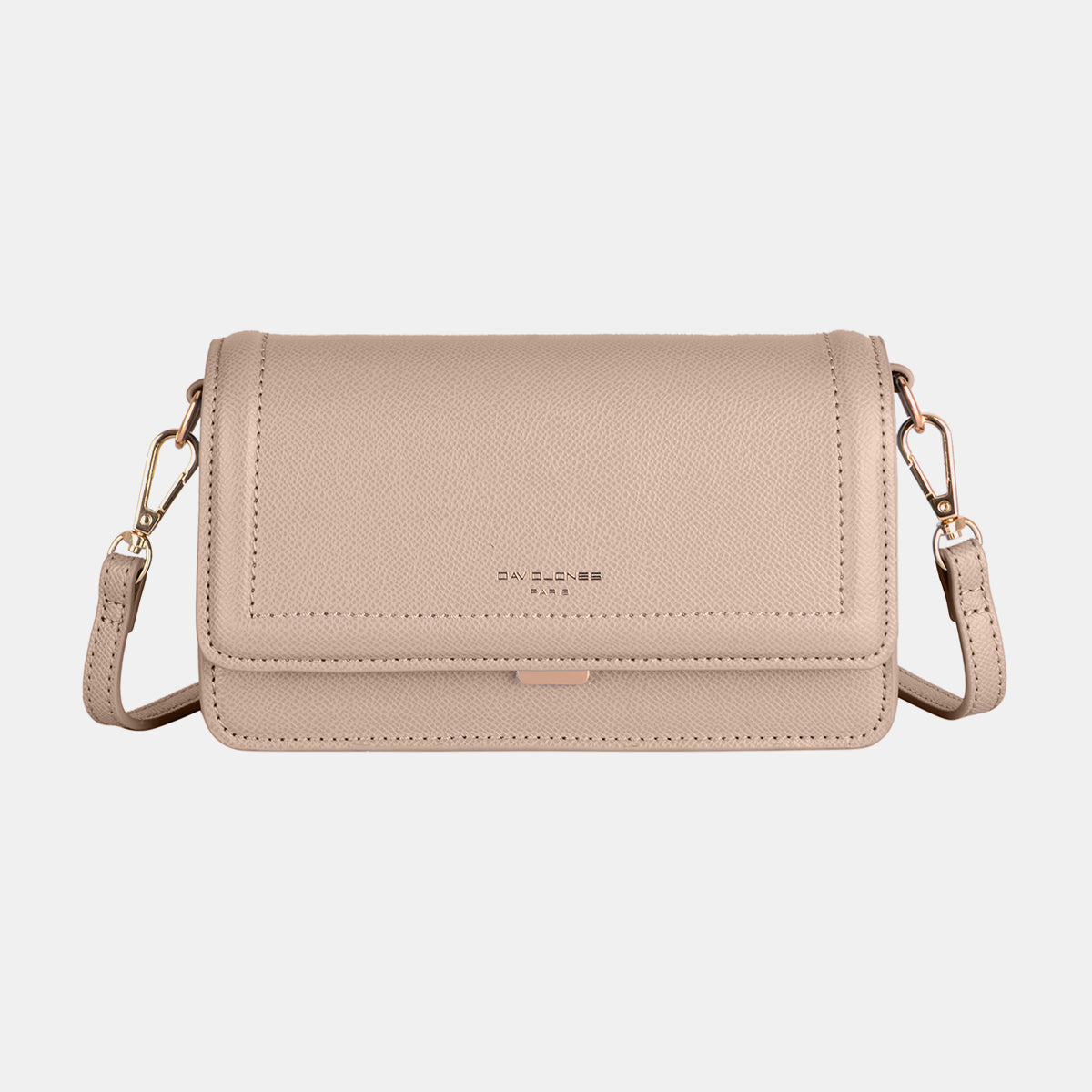 David Jones PU Leather Crossbody Bag-BT8D