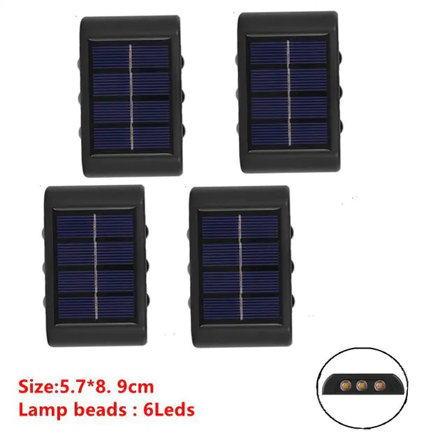 Solar LED Wall Lamp