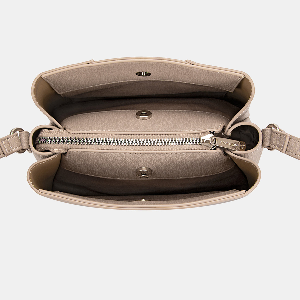 David Jones PU Leather Crossbody Bag-BT8D