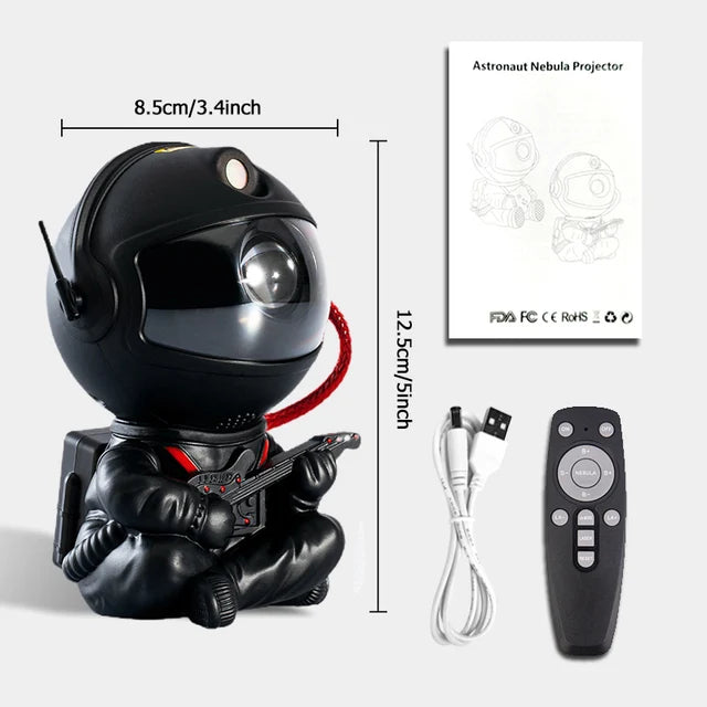 Galaxy Night Light Projector With Astronaut