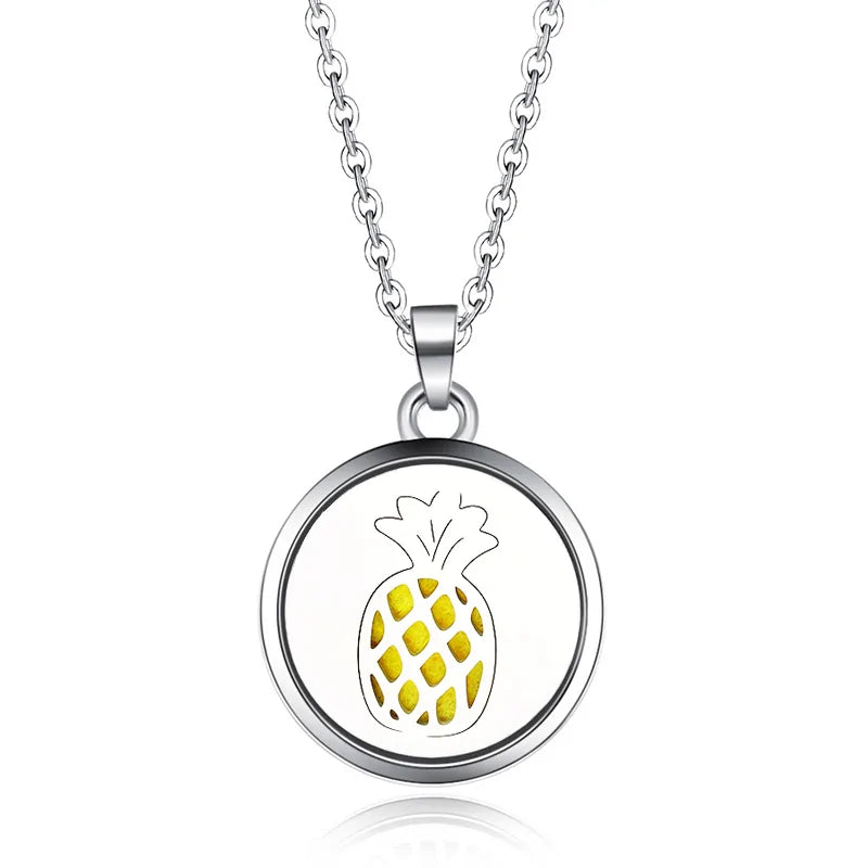 Aromatherapy Pendant Necklace Essential Oil Diffuser-BT8D