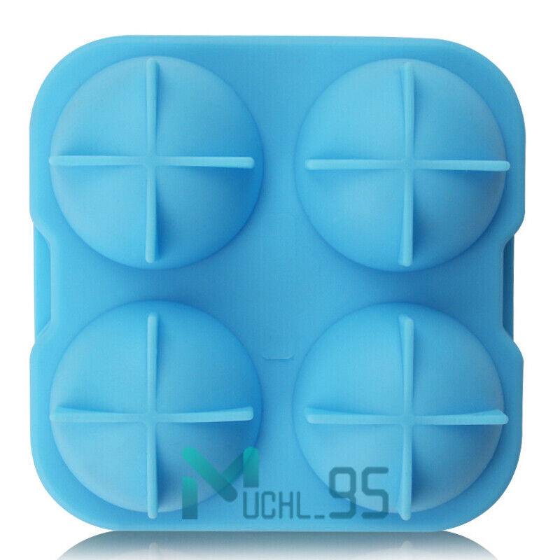Ice Cube Tray, Set of 2 Honeycomb Shape Silicone Ice Cube Mold with Lid Storage