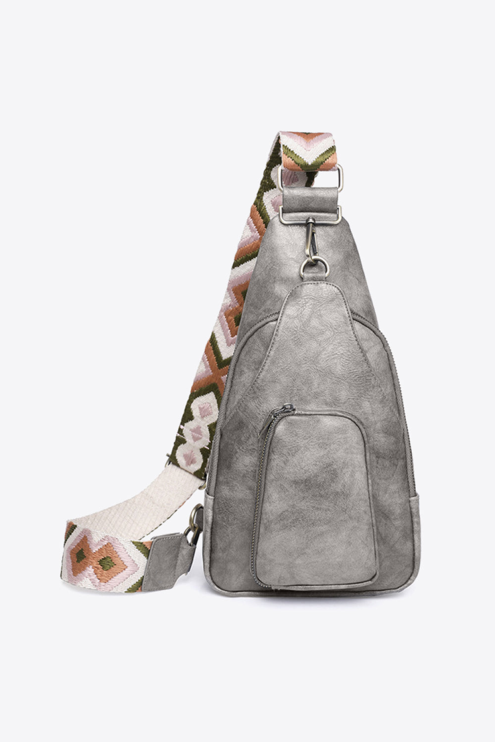 Adored Take A Trip PU Leather Sling Bag-BT8D