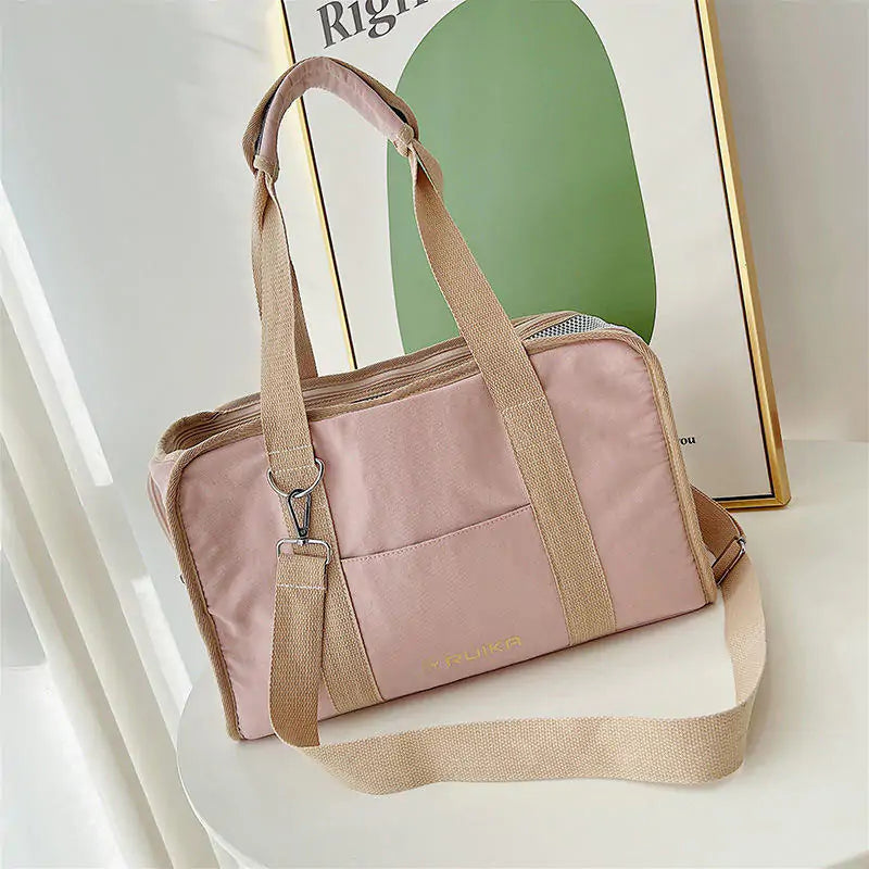 Canvas Pet Carrier Bag-BT8D