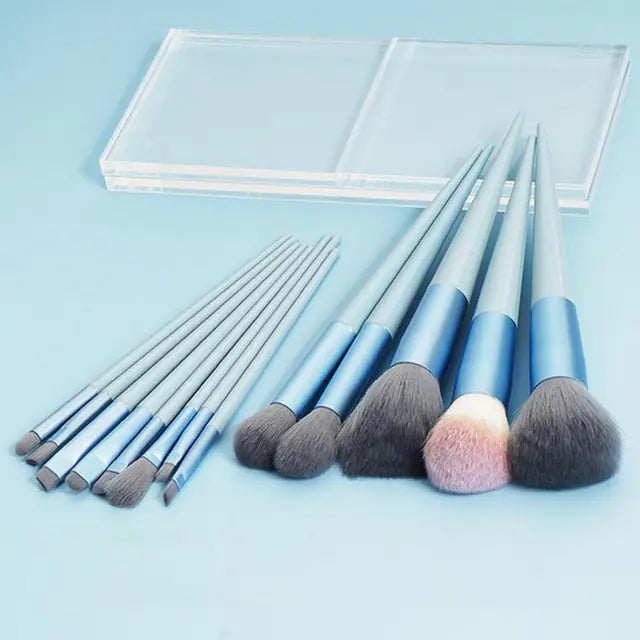 13Pcs Soft Fluffy Makeup Brushes Set-BT8D