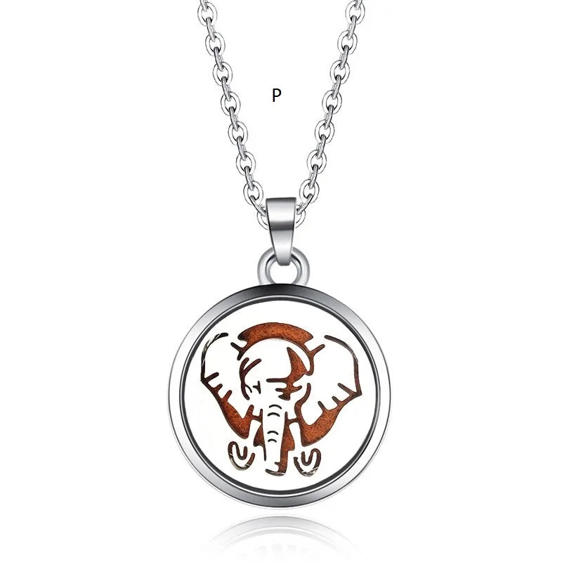 Aromatherapy Pendant Necklace Essential Oil Diffuser-BT8D