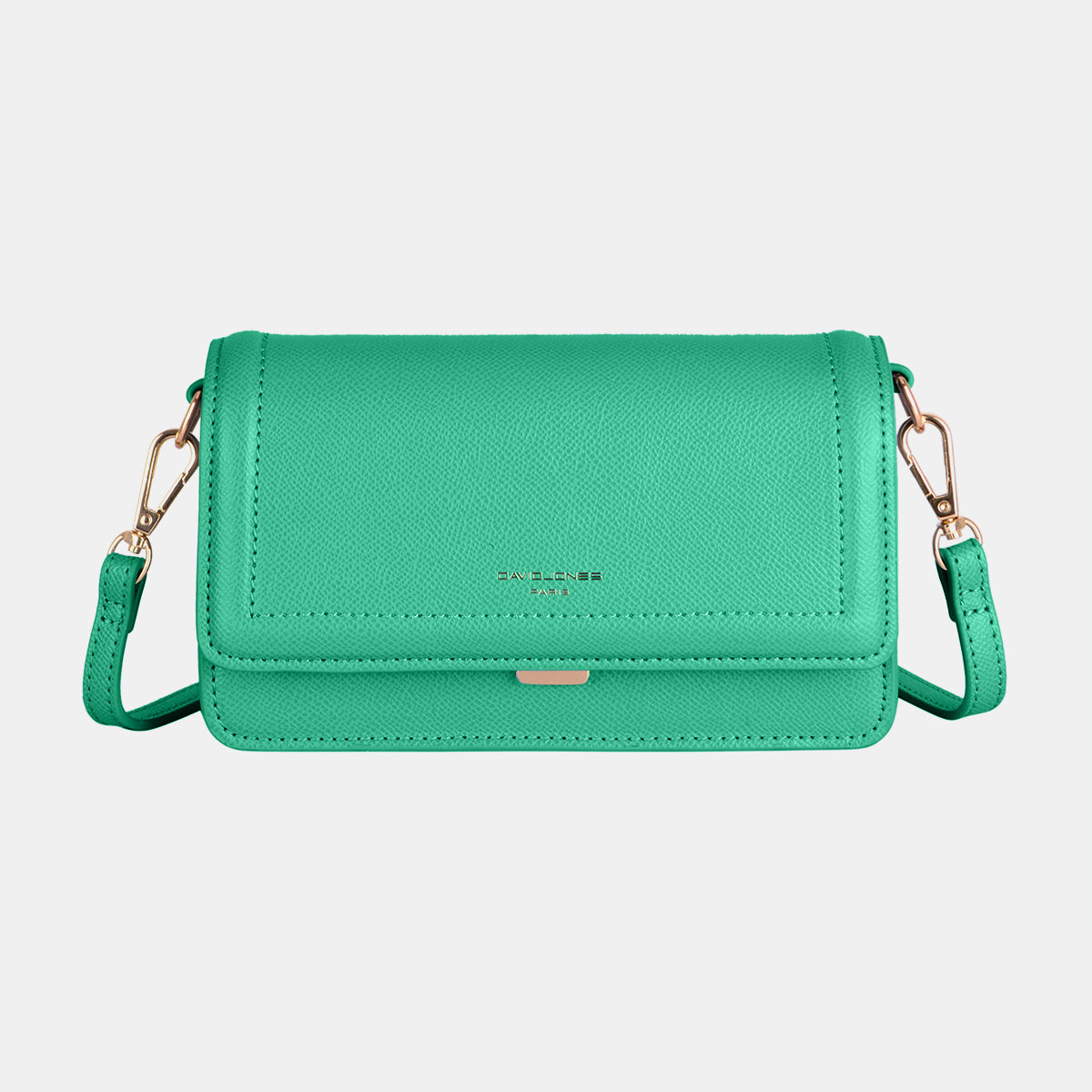 David Jones PU Leather Crossbody Bag-BT8D