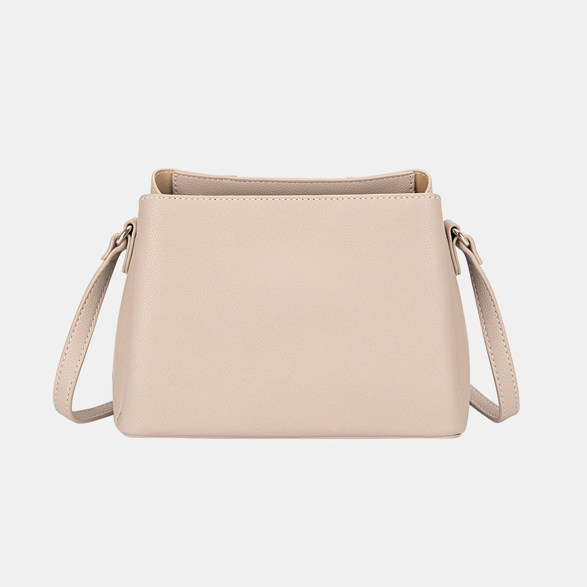 David Jones PU Leather Crossbody Bag-BT8D
