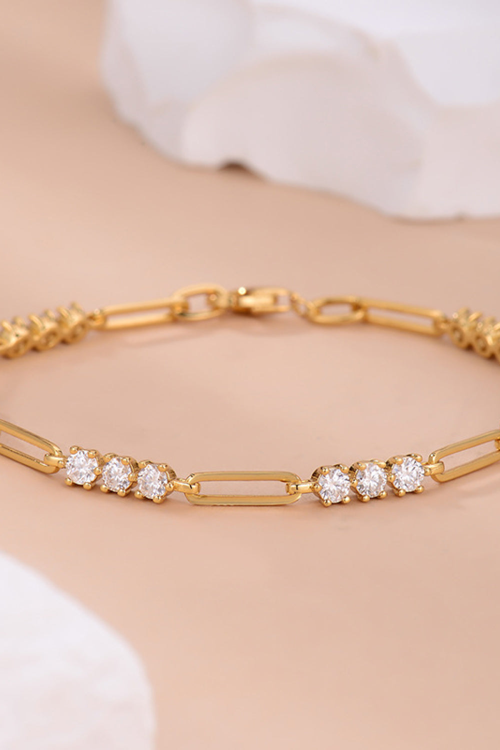 1.8 Carat Moissanite 925 Sterling Silver Bracelet-BT8D