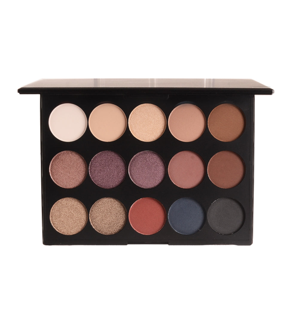 15 Shade Eyeshadow Palette - Earth Tone-BT8D