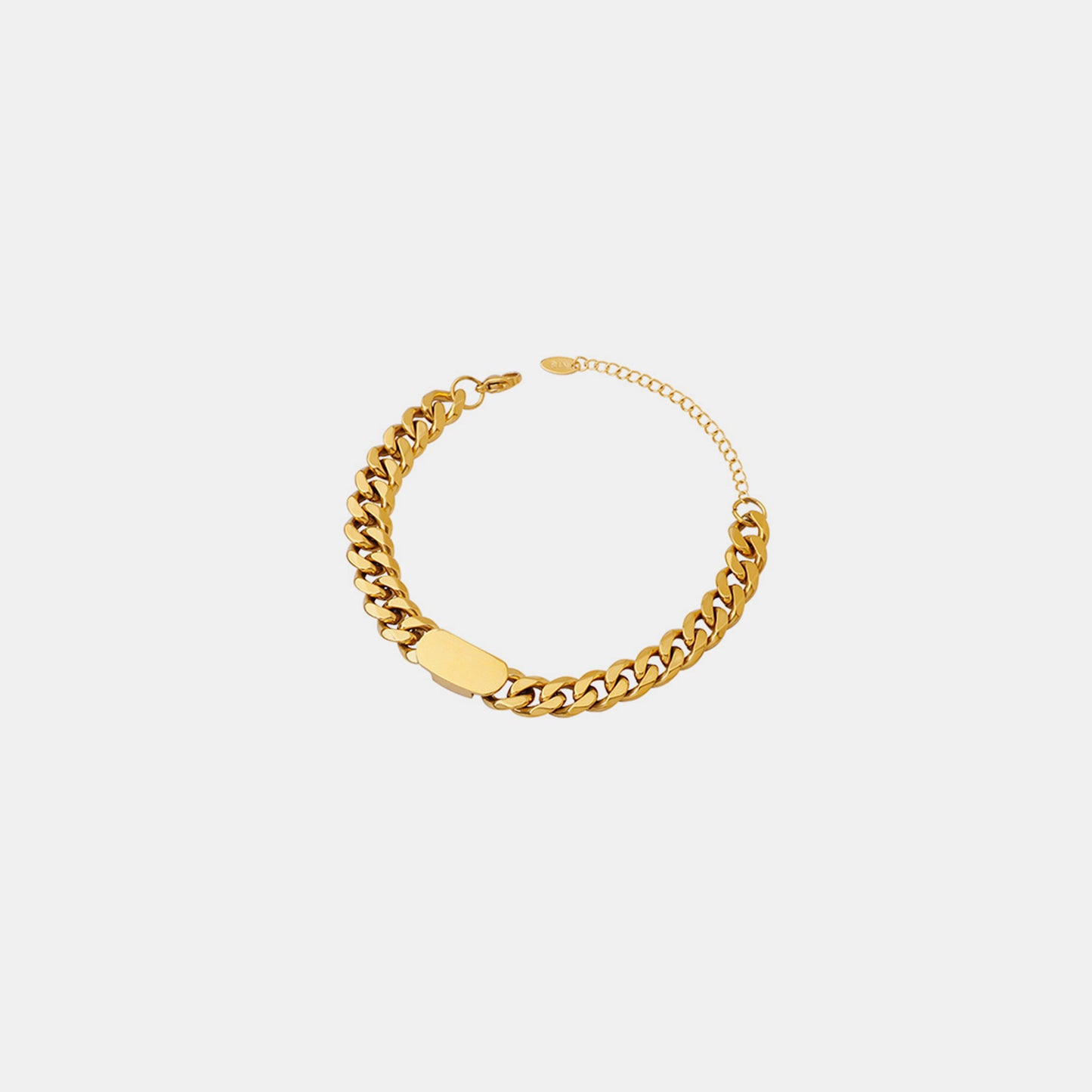 18K Gold-Plated Titanium Steel Bracelet-BT8D