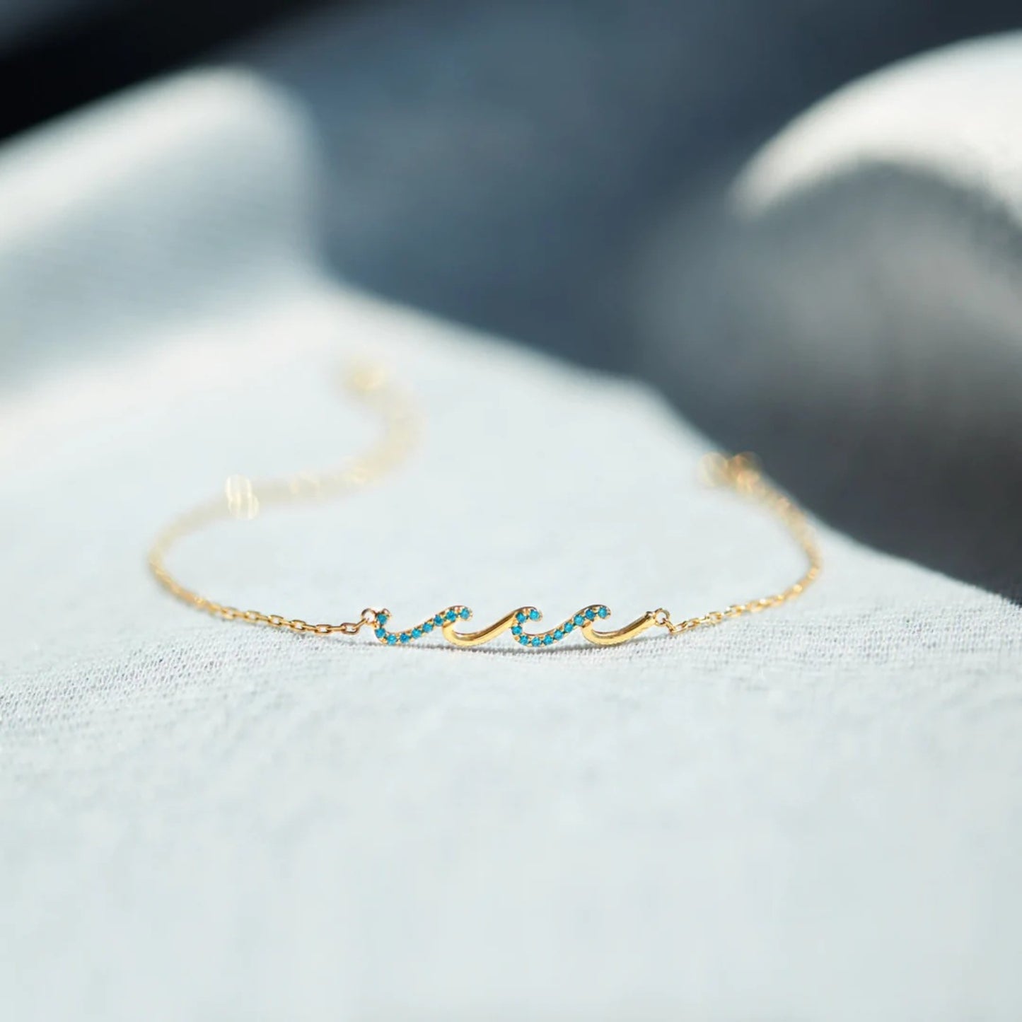 925 Sterling Silver Zircon Bracelet-BT8D