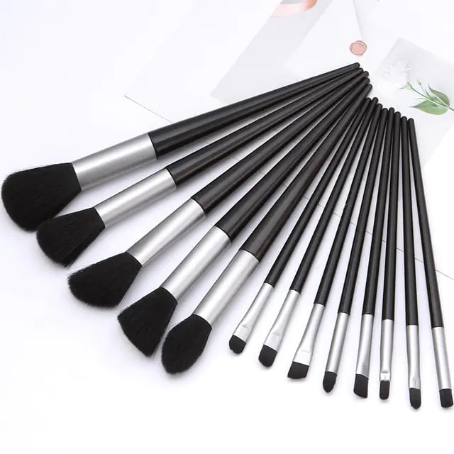 13Pcs Soft Fluffy Makeup Brushes Set-BT8D