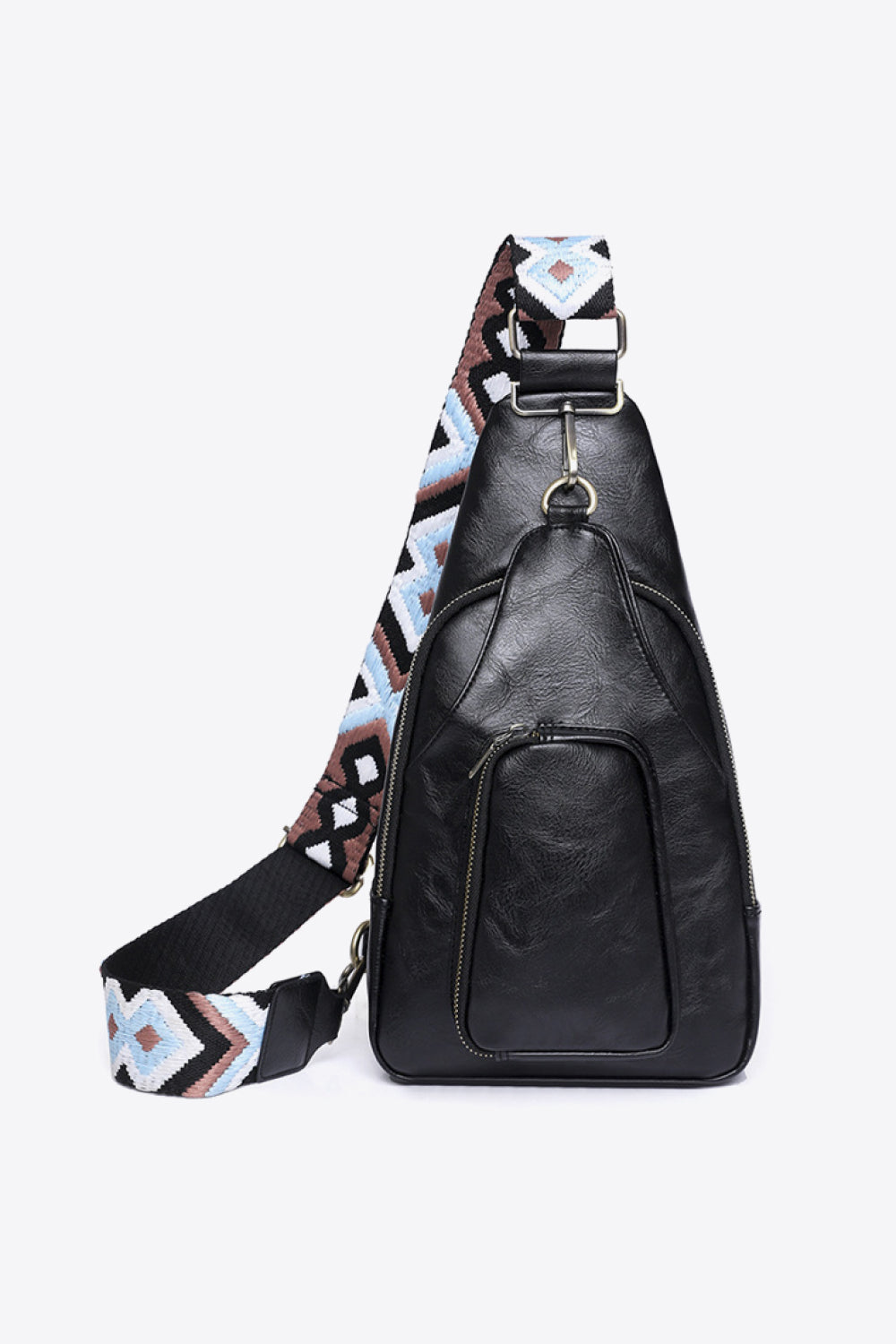 Adored Take A Trip PU Leather Sling Bag-BT8D
