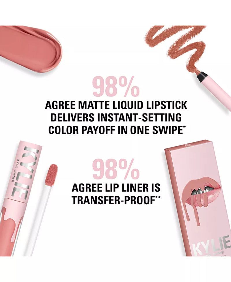 2-Pc. Matte Lip Kit-BT8D