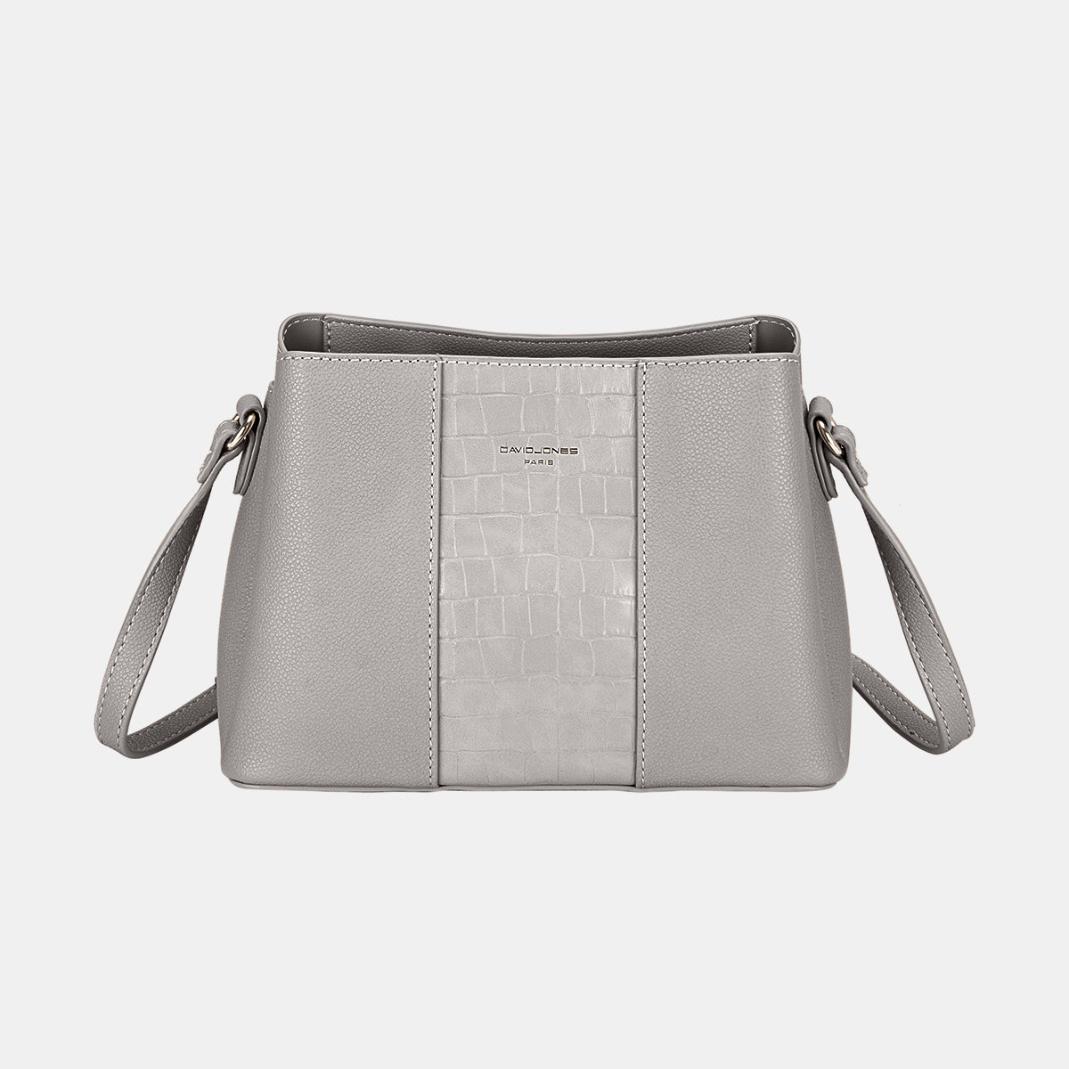 David Jones PU Leather Crossbody Bag-BT8D