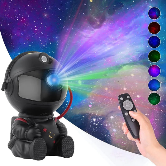Galaxy Night Light Projector With Astronaut