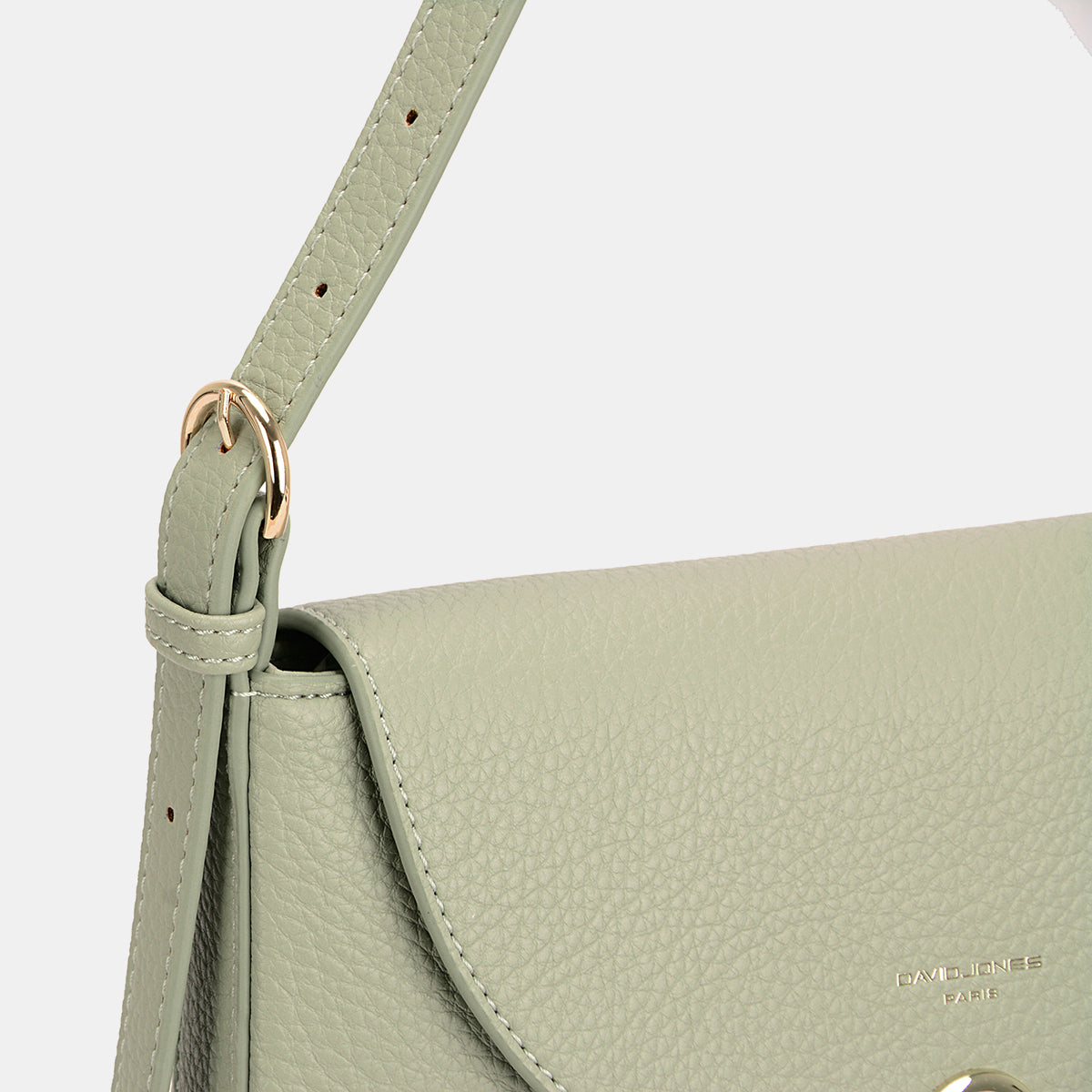 David Jones Metal Buckle Shoulder Bag-BT8D