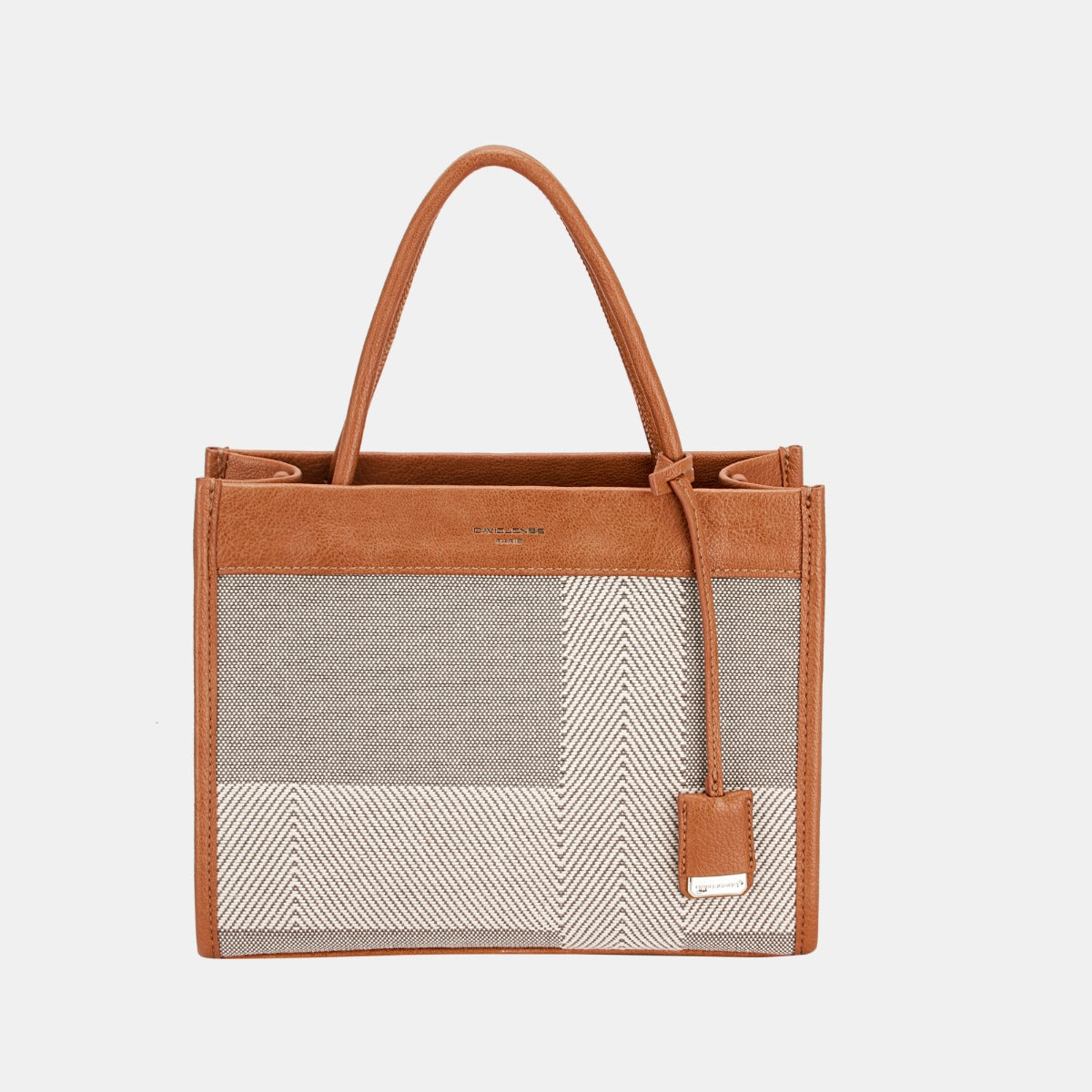 David Jones Striped Contrast Tote Bag-BT8D