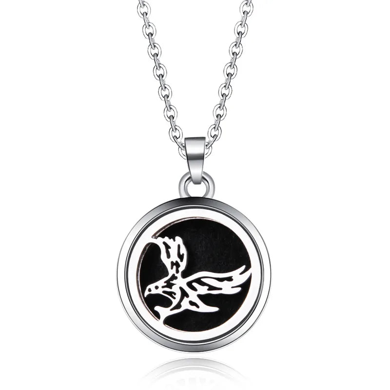 Aromatherapy Pendant Necklace Essential Oil Diffuser-BT8D