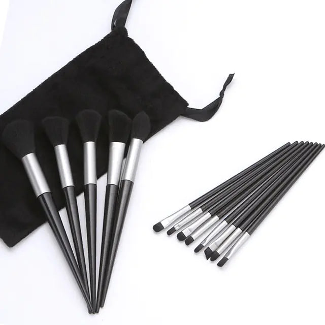13Pcs Soft Fluffy Makeup Brushes Set-BT8D