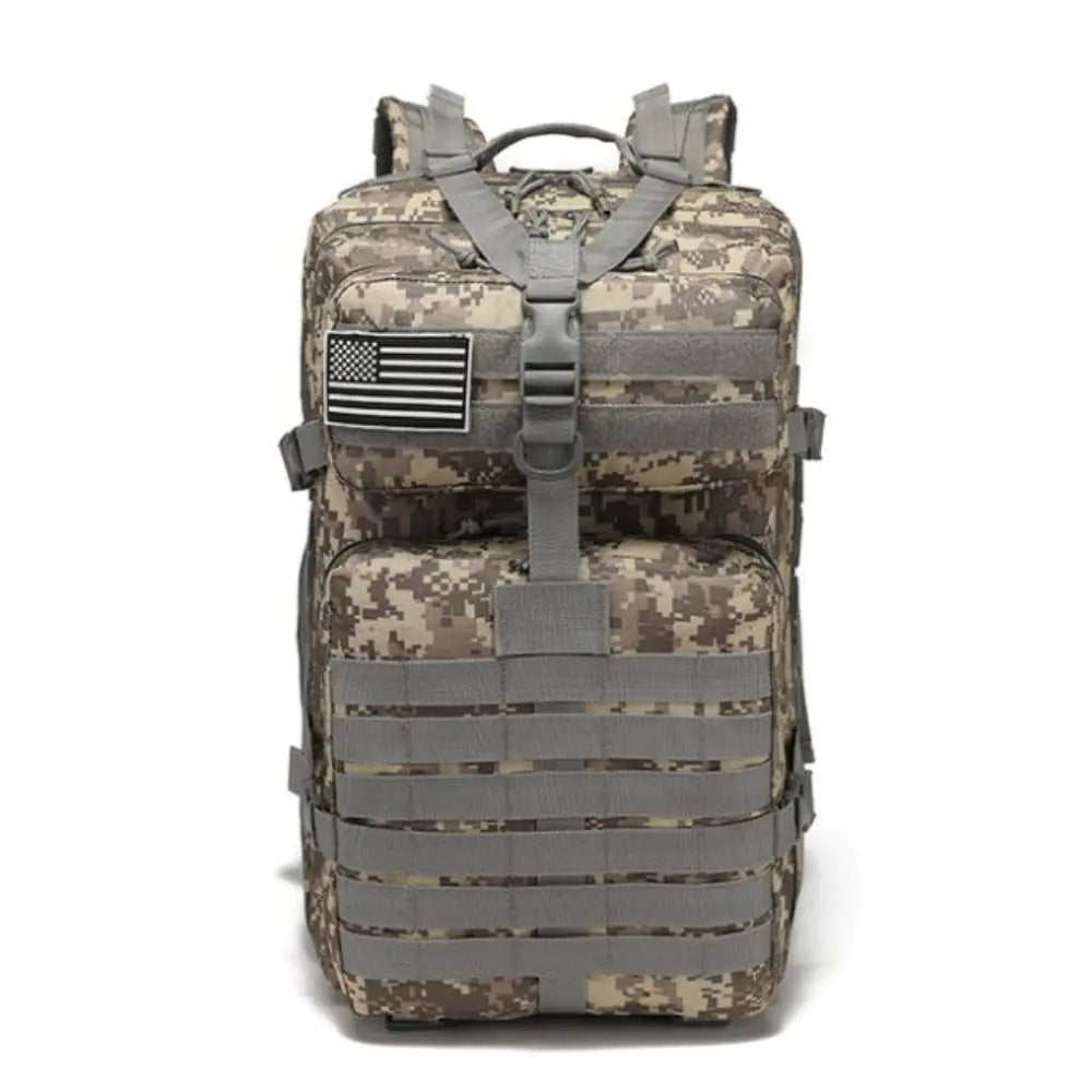 42L Tactical Backpack Bag with USA Patch-BT8D