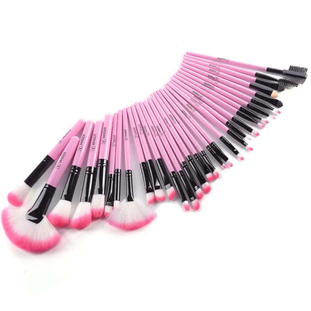 32-Piece Makeup Brush Set-BT8D