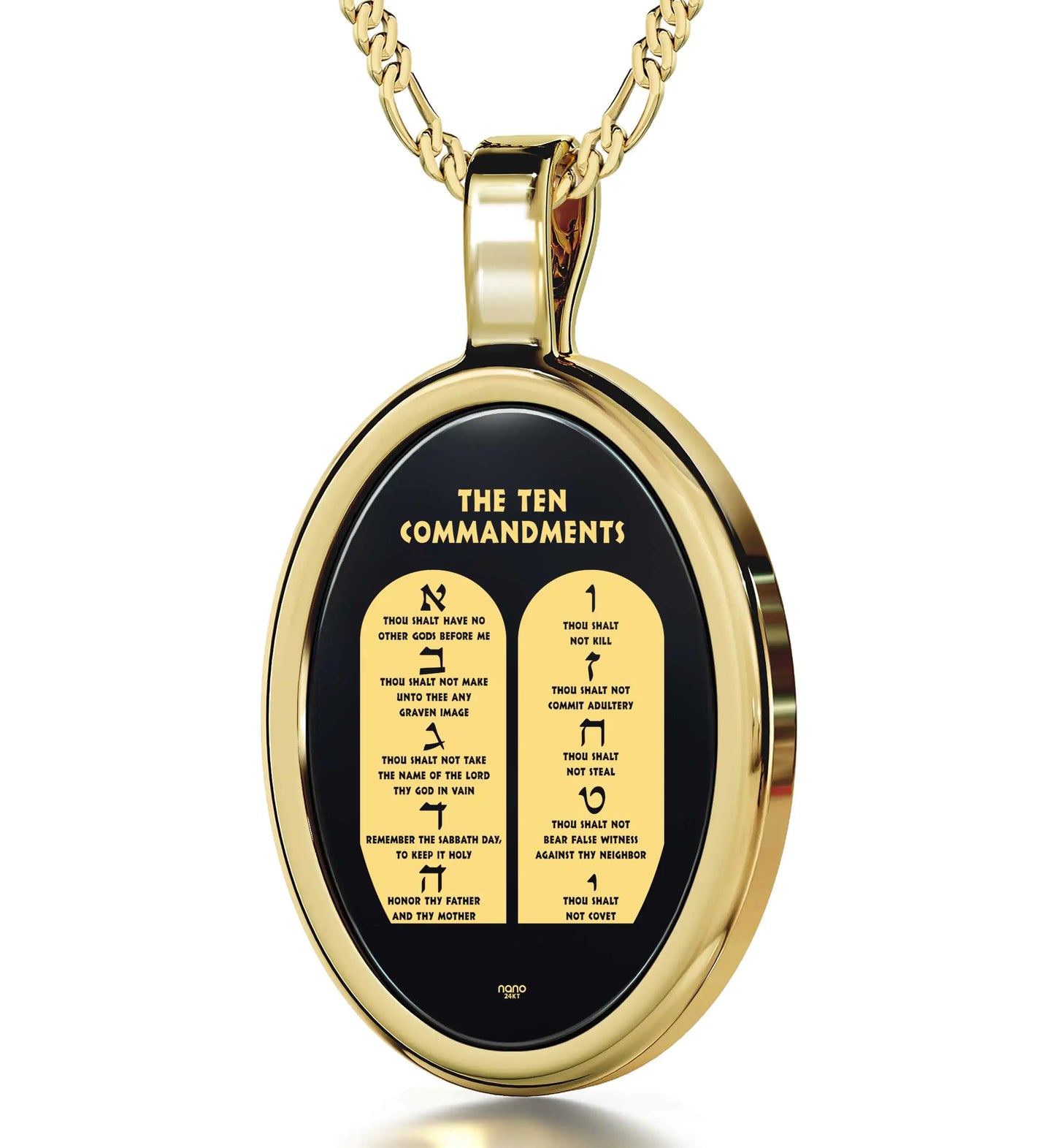 Commandments Necklace-BT8D