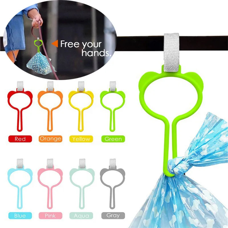 Dog Bag Dispenser for Dog Hands Free Waste Carrier Pet Dog Cleaning Supplies Dog Leash Dispenser Poop Bag Holder