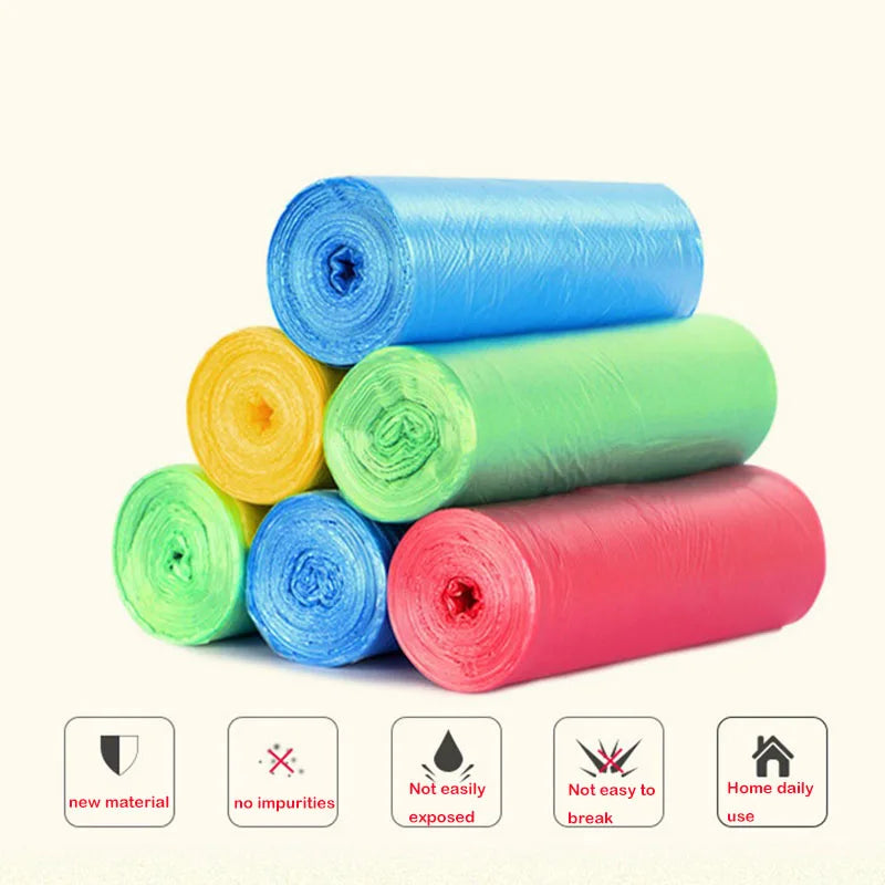 5Rolls 100pcs Cat Dog Poop Bags Outdoor House for Dogs Clean Refill Garbage Bag Dog Accessories-BT8D