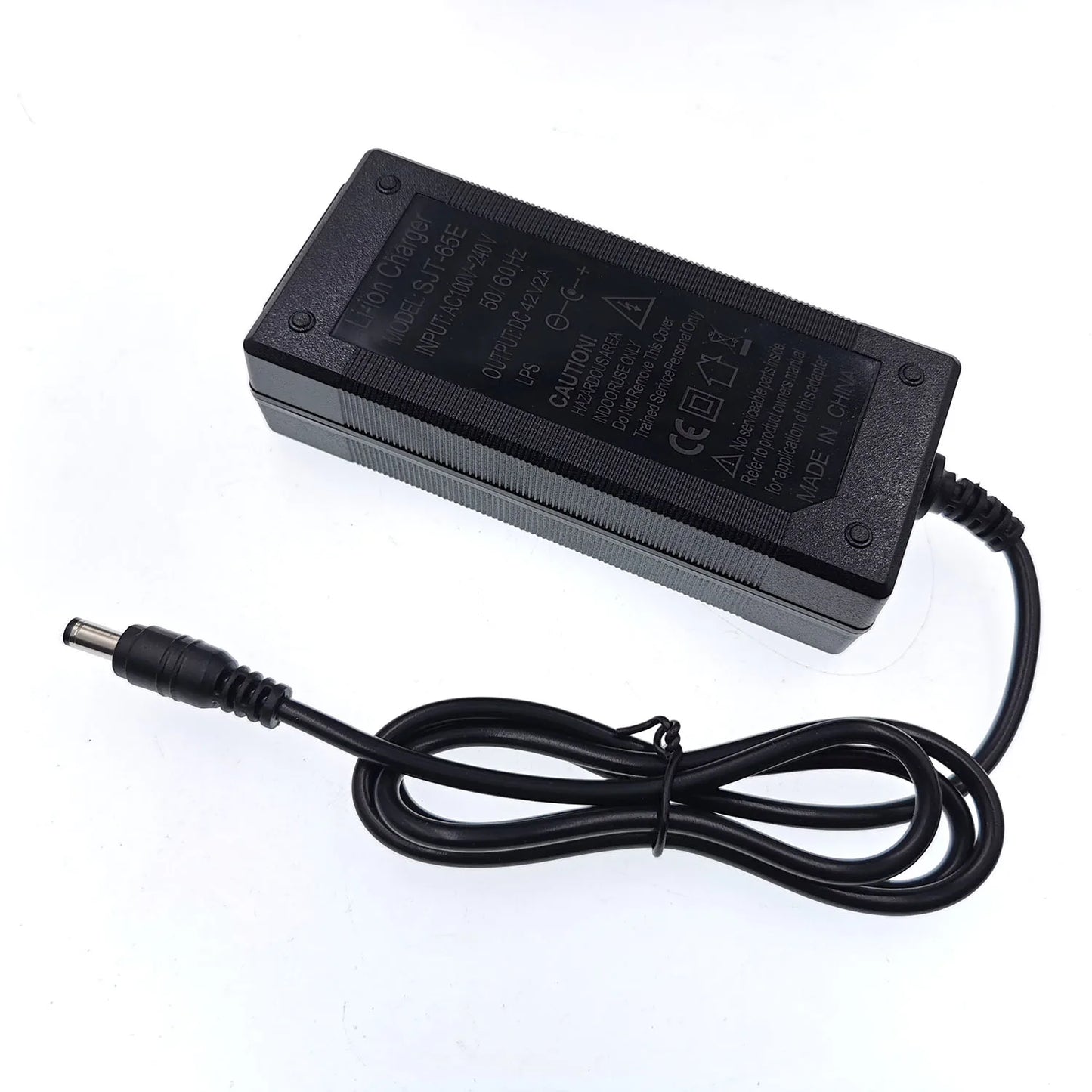 36V 2A battery charger Output 42V 2A Charger Input 100-240 VAC Lithium Li-ion Li-poly Charger For 10Series 36V Electric Bike-BT8D