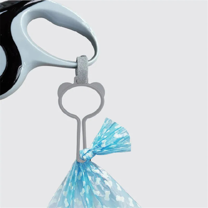 Dog Bag Dispenser for Dog Hands Free Waste Carrier Pet Dog Cleaning Supplies Dog Leash Dispenser Poop Bag Holder
