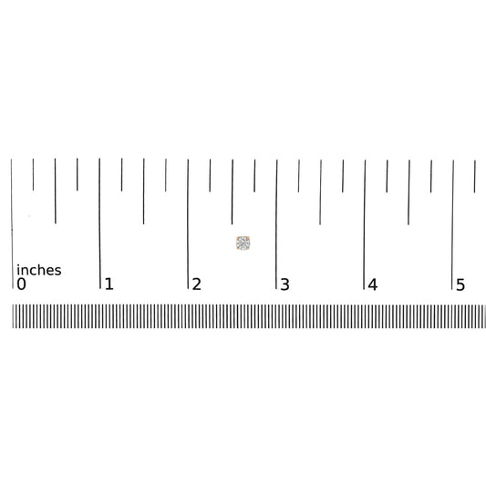 .925 Sterling Silver 1/10 Cttw Round Brilliant-Cut Lab Grown Diamond Miracle-Set Stud Earrings (F-G Color, VS1-VS2 Clarity)