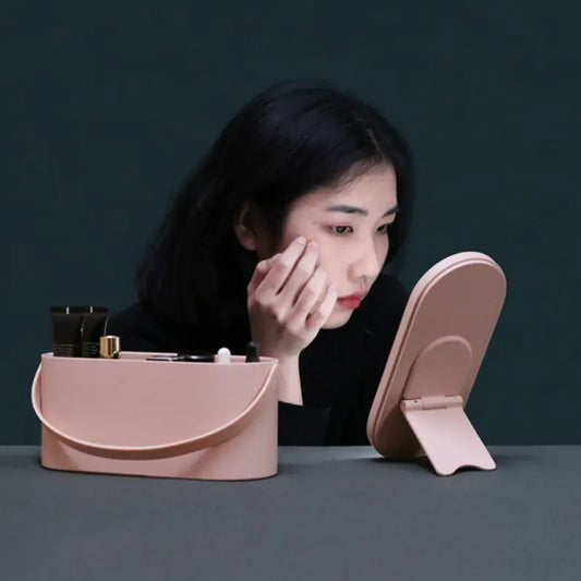 LED Lighted Makeup Organizer