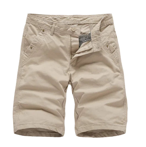 Men's Cotton Cargo Shorts for Summer (One Piece)