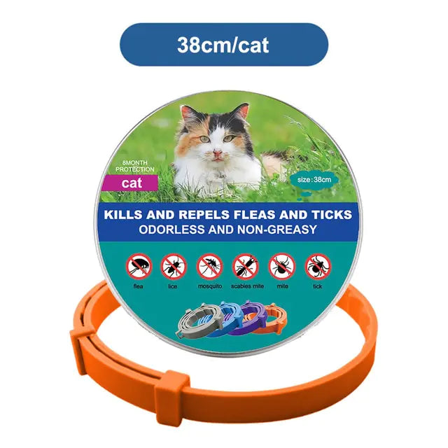 Anti-parasitic Adjustable Dog Collar-BT8D
