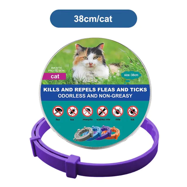Anti-parasitic Adjustable Dog Collar-BT8D