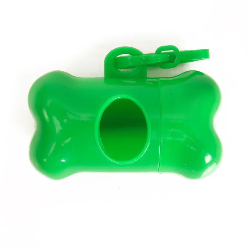 Biodegradable Pet Waste Bags Thickened Portable Printed Dog Poop Bags Eco-friendly Outdoor Pet Poop Pickup Bags with Organizer-BT8D