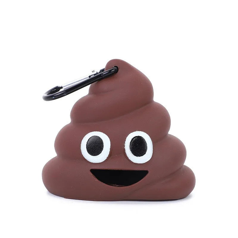 Biodegradable Pet Waste Bags Thickened Portable Printed Dog Poop Bags Eco-friendly Outdoor Pet Poop Pickup Bags with Organizer-BT8D
