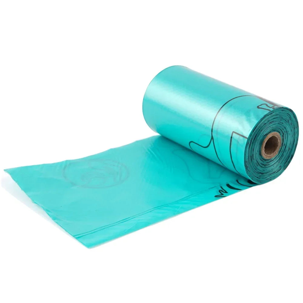 10 Rolls Biodegradable Dog Poop Bags Thickened Pet Garbage Bag Eco-Friendly Dog Waste Bags Portable Pick-Up Poop Cleaning Bag-BT8D