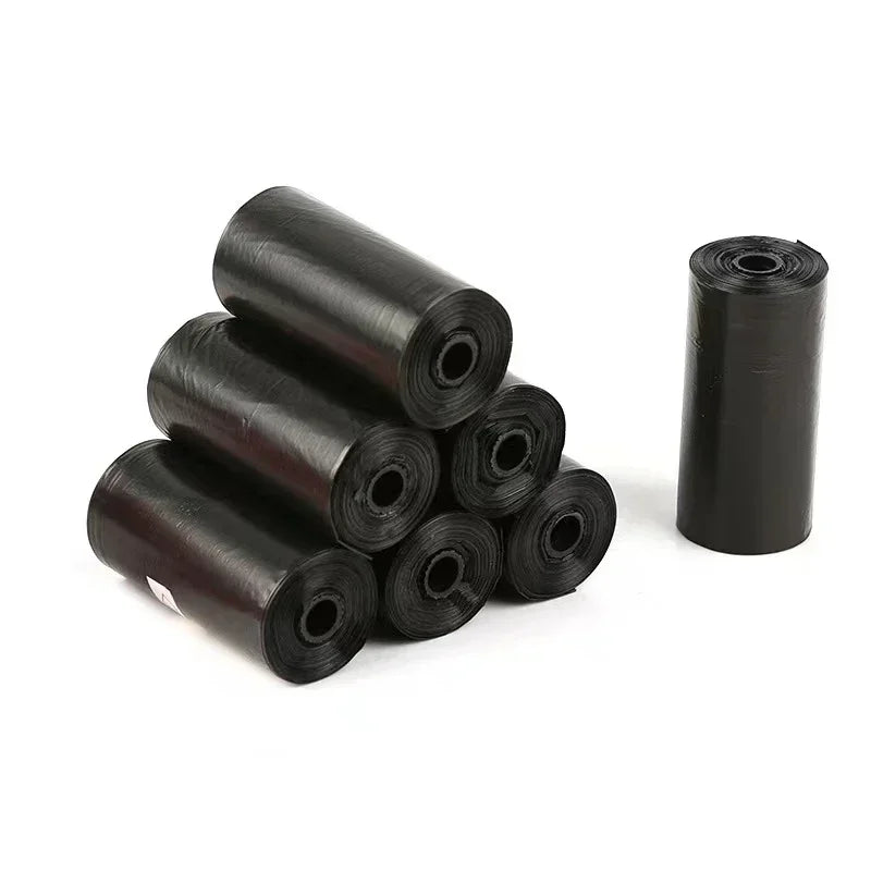 5Rolls 100pcs Cat Dog Poop Bags Outdoor House for Dogs Clean Refill Garbage Bag Dog Accessories-BT8D