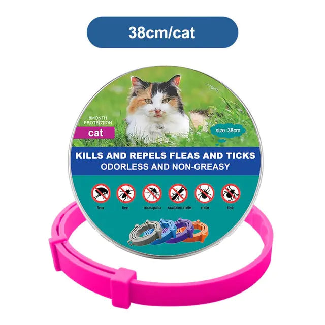 Anti-parasitic Adjustable Dog Collar-BT8D