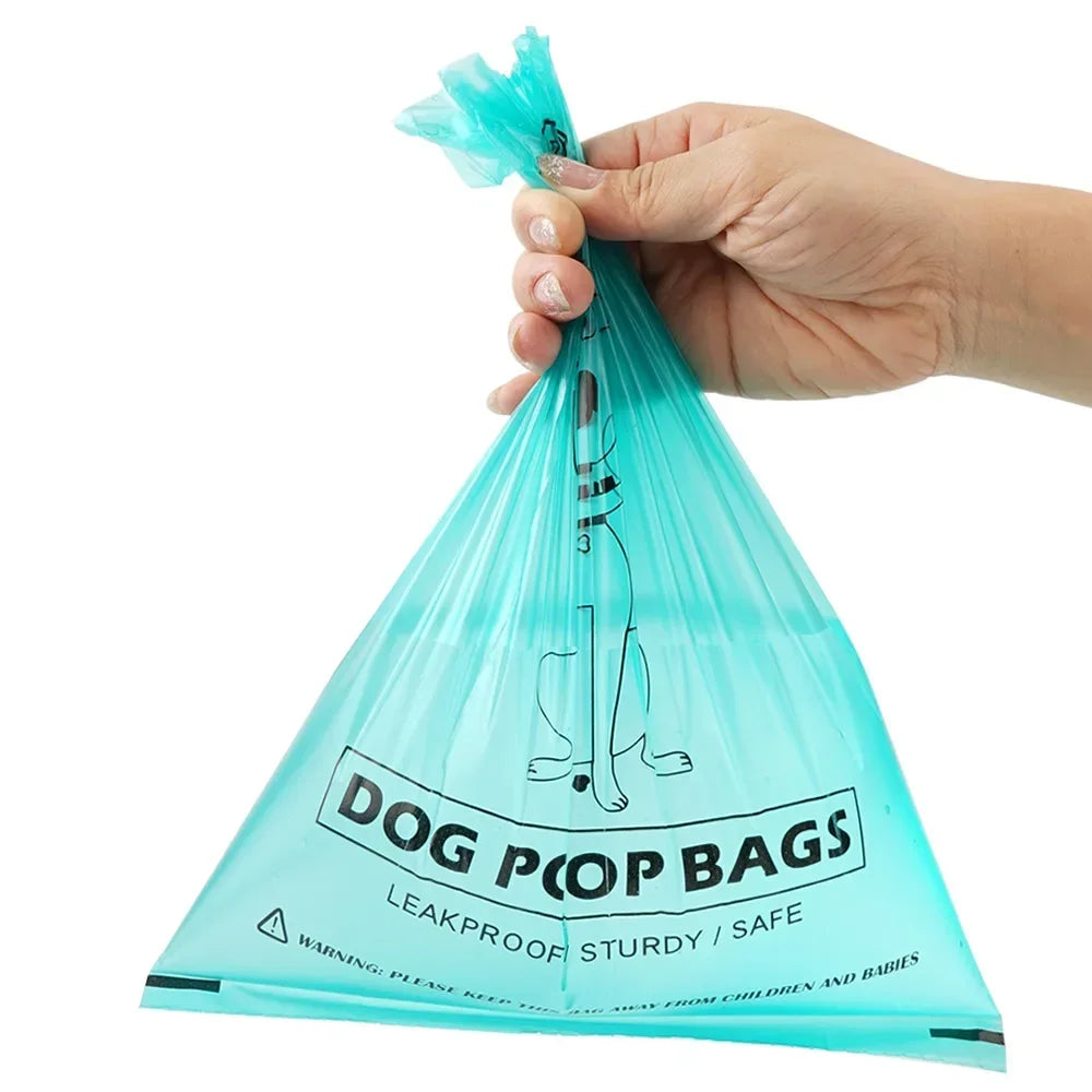 10 Rolls Biodegradable Dog Poop Bags Thickened Pet Garbage Bag Eco-Friendly Dog Waste Bags Portable Pick-Up Poop Cleaning Bag-BT8D