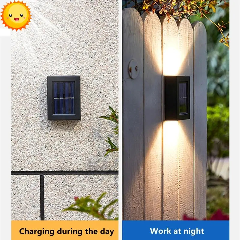 Solar LED Wall Lamp